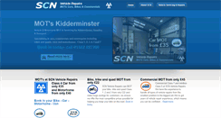 Desktop Screenshot of mot-kidderminster.co.uk